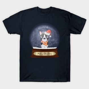 Boston Terrier Christmas Gift T-Shirt T-Shirt